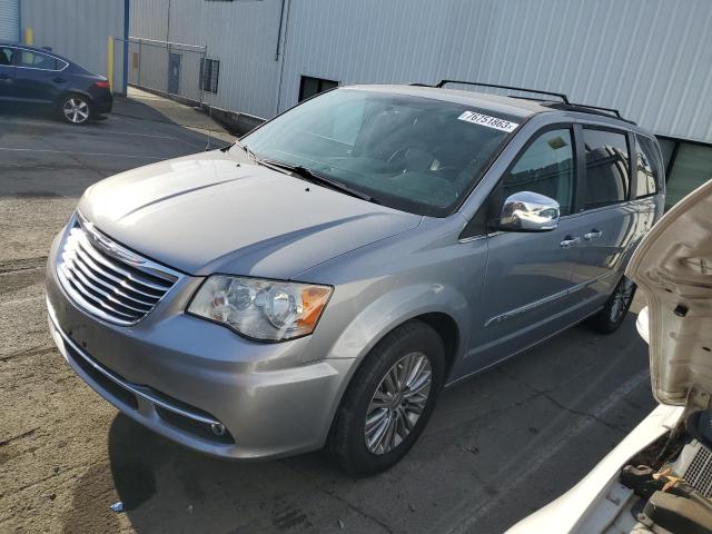 2C4RC1CG9DR777463 - 2013 CHRYSLER TOWN & COU TOURING L SILVER photo 1