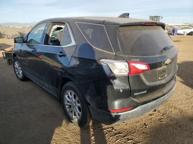 2GNAXSEV8J6232412 - 2018 CHEVROLET EQUINOX LT BLACK photo 2