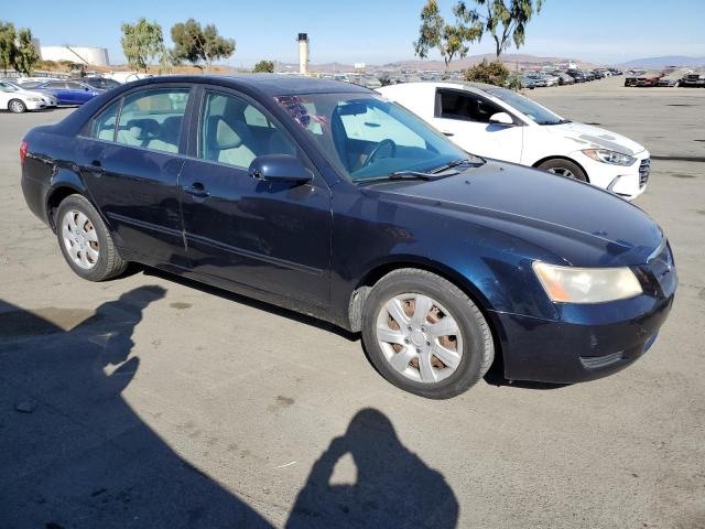 5NPET46F08H330509 - 2008 HYUNDAI SONATA GLS BLACK photo 4