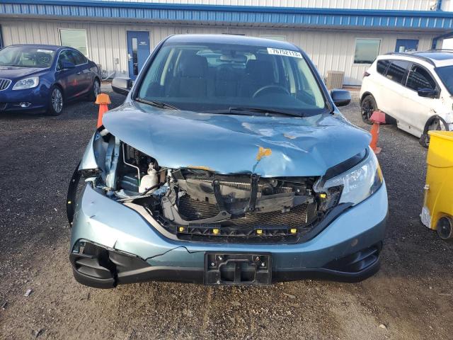 5J6RM4H32DL026907 - 2013 HONDA CR-V LX TURQUOISE photo 5