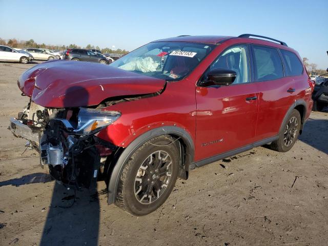 5N1DR2CM7LC639301 - 2020 NISSAN PATHFINDER SL RED photo 1