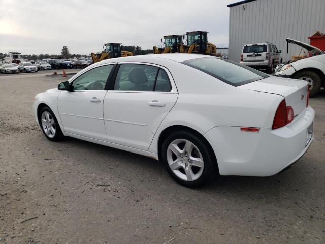 1G1ZA5EU2CF390901 - 2012 CHEVROLET MALIBU LS WHITE photo 2