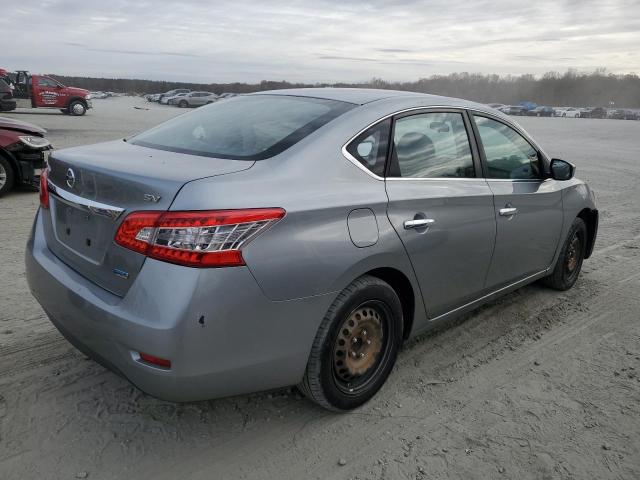 3N1AB7AP5EY230569 - 2014 NISSAN SENTRA S SILVER photo 3