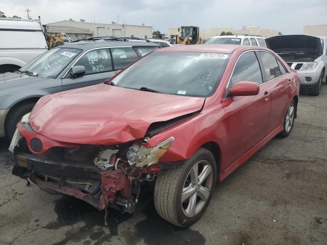 4T1BF3EK1BU187369 - 2011 TOYOTA CAMRY BASE RED photo 1