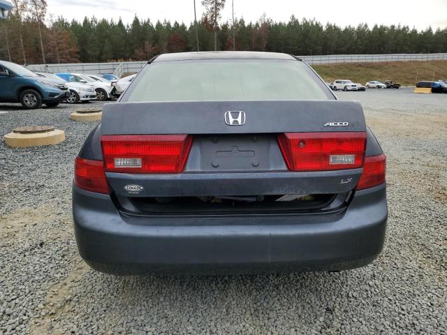 1HGCM56455A005092 - 2005 HONDA ACCORD LX CHARCOAL photo 6