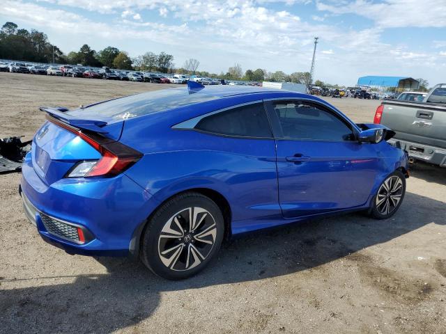 2HGFC3B75GH361079 - 2016 HONDA CIVIC EXL BLUE photo 3