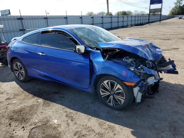 2HGFC3B75GH361079 - 2016 HONDA CIVIC EXL BLUE photo 4