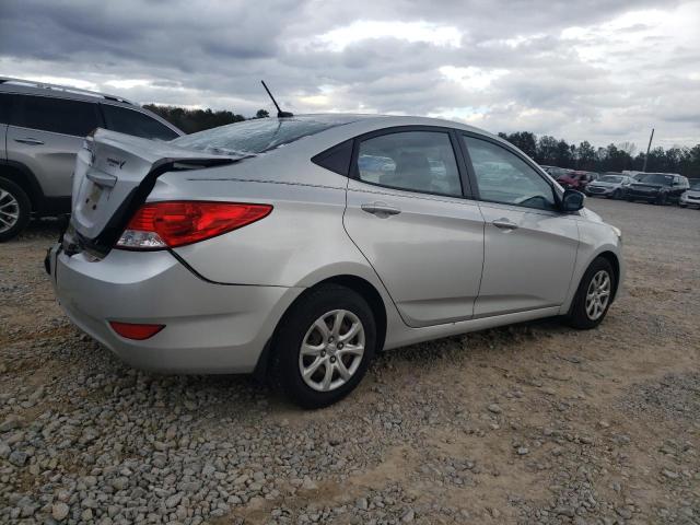 KMHCT4AE6DU321539 - 2013 HYUNDAI ACCENT GLS SILVER photo 3