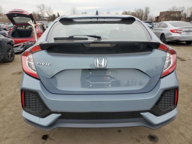 SHHFK7H37KU424838 - 2019 HONDA CIVIC LX BLUE photo 6