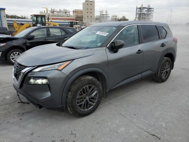 5N1AT3AAXMC683572 - 2021 NISSAN ROGUE S GRAY photo 1