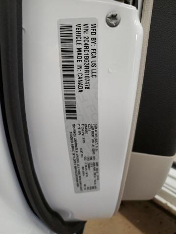 2C4RC1BG3RR107478 - 2024 CHRYSLER PACIFICA TOURING L Ağ foto 13