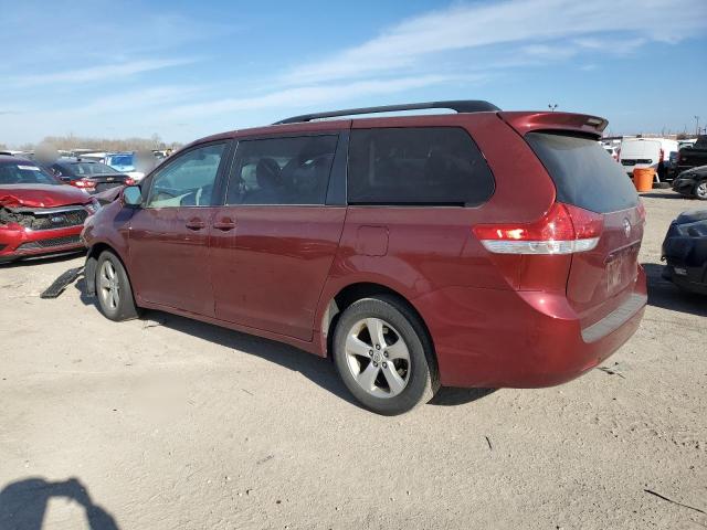 5TDKK3DC3BS011101 - 2011 TOYOTA SIENNA LE BURGUNDY photo 2