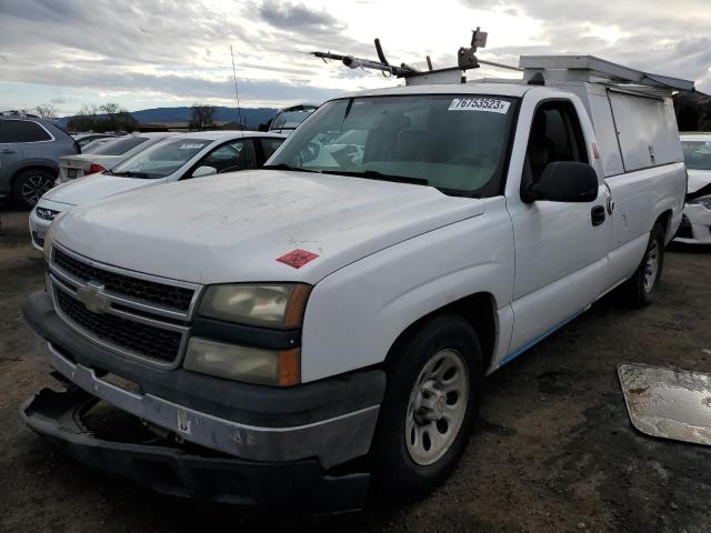 1GCEC14X67Z146421 - 2007 CHEVROLET SILVERADO C1500 CLASSIC WHITE photo 1