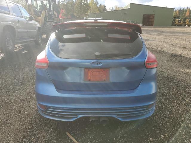 1FADP3L9XJL329626 - 2018 FORD FOCUS ST BLUE photo 6