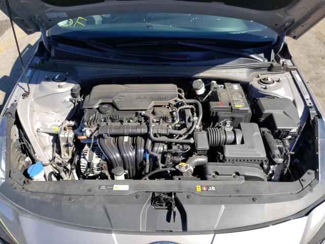 KMHLM4AG8NU331750 - 2022 HYUNDAI ELANTRA SEL GRAY photo 11