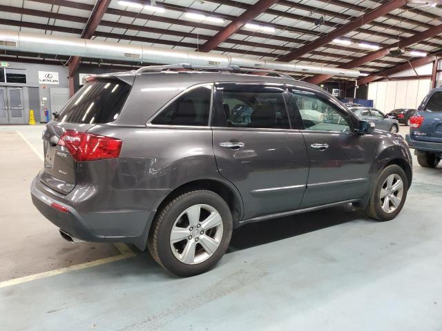 2HNYD2H61AH525135 - 2010 ACURA MDX TECHNOLOGY GRAY photo 3