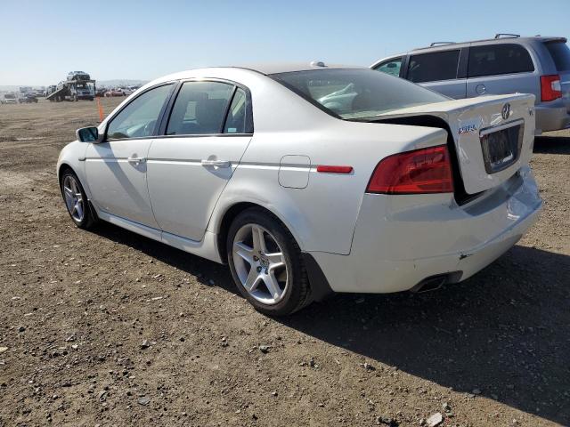 19UUA66276A077107 - 2006 ACURA TL WHITE photo 2