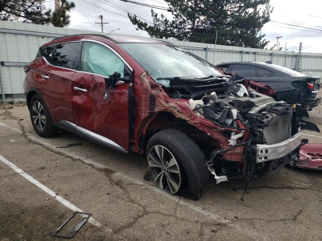 5N1AZ2BJ0LN101103 - 2020 NISSAN MURANO SV RED photo 4