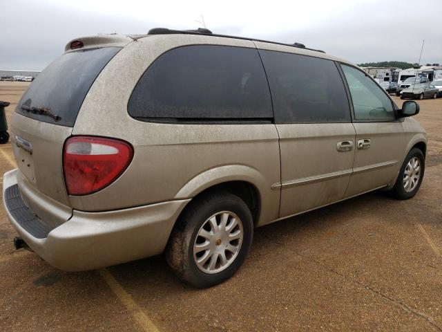 2C8GP74L82R648779 - 2002 CHRYSLER TOWN & COU EX BEIGE photo 3