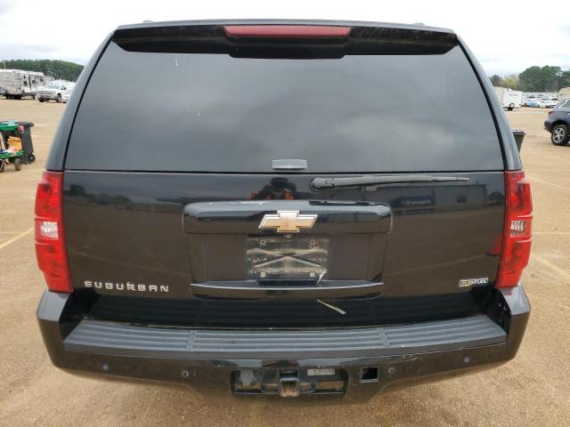 1GNFC26099R210925 - 2009 CHEVROLET SUBURBAN C1500 LT BLACK photo 6