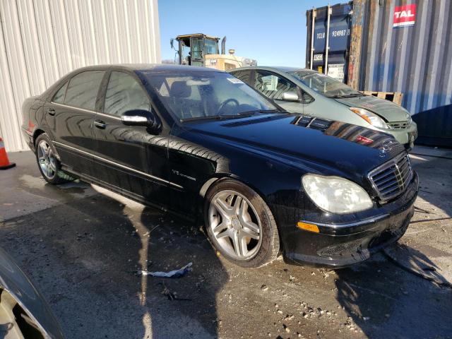 WDBNG74J43A355991 - 2003 MERCEDES-BENZ S 55 AMG BLACK photo 4