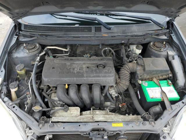 2T1KR32E58C707136 - 2008 TOYOTA COROLLA MA XR GRAY photo 11