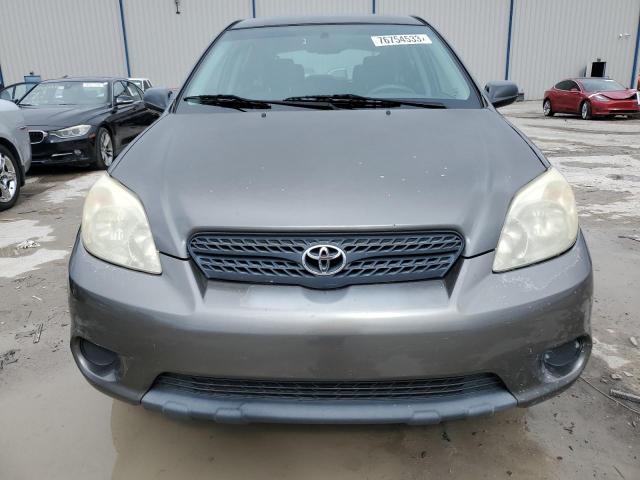 2T1KR32E58C707136 - 2008 TOYOTA COROLLA MA XR GRAY photo 5