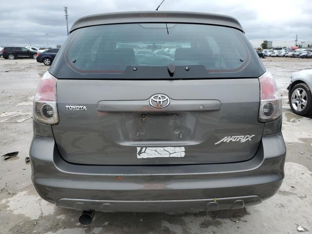 2T1KR32E58C707136 - 2008 TOYOTA COROLLA MA XR GRAY photo 6