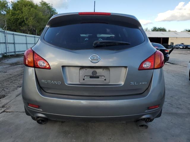 JN8AZ18W49W144772 - 2009 NISSAN MURANO S GRAY photo 6