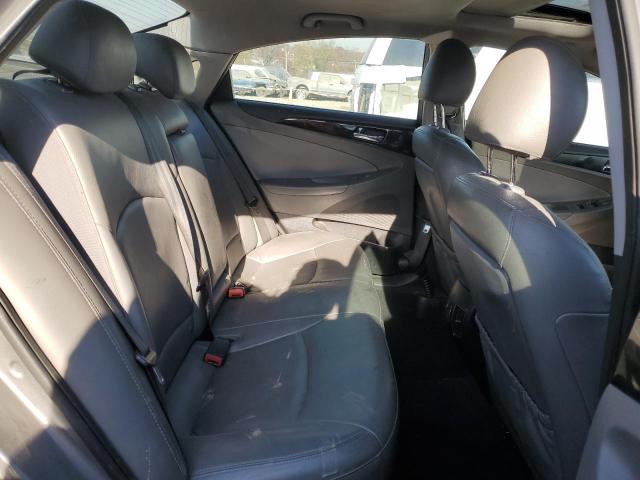 5NPEC4AC7DH652748 - 2013 HYUNDAI SONATA SE GRAY photo 10