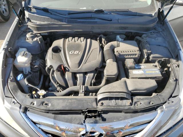 5NPEC4AC7DH652748 - 2013 HYUNDAI SONATA SE GRAY photo 11