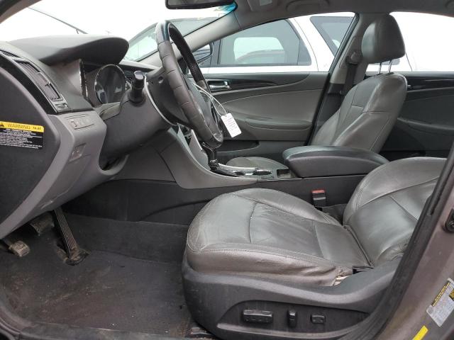 5NPEC4AC7DH652748 - 2013 HYUNDAI SONATA SE GRAY photo 7