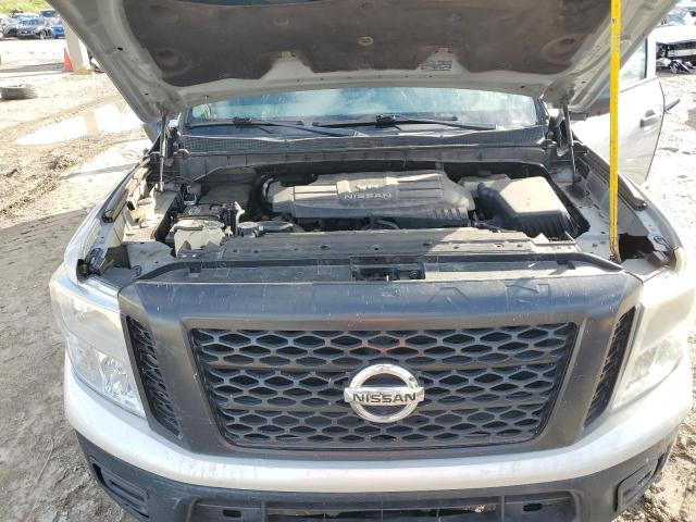 1N6AA1EKXHN527167 - 2017 NISSAN TITAN S SILVER photo 11