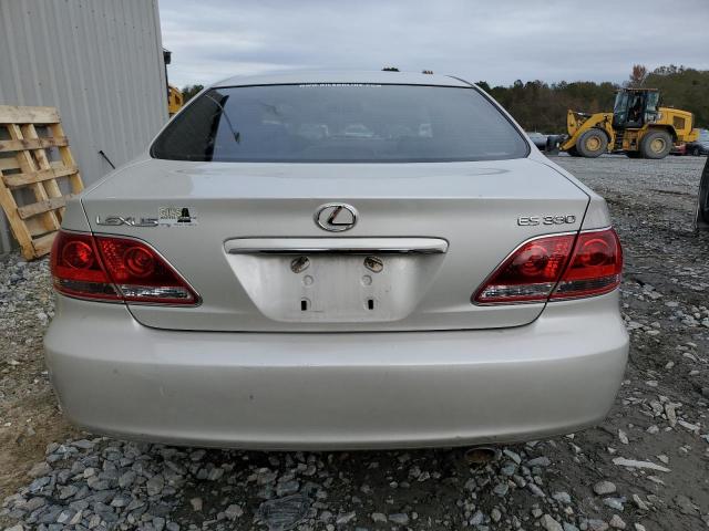 JTHBA30GX65147215 - 2006 LEXUS ES 330 SILVER photo 6