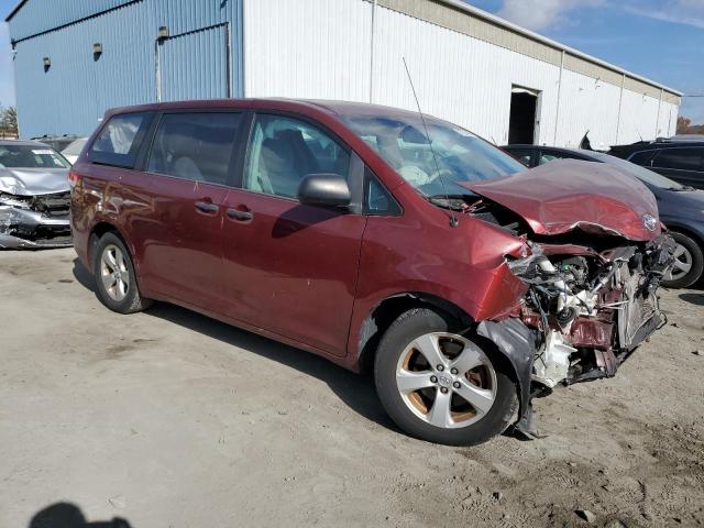 5TDZK3DC3DS388738 - 2013 TOYOTA SIENNA BURGUNDY photo 4