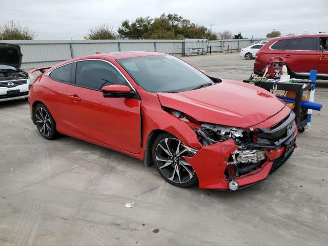 2HGFC3A53HH753530 - 2017 HONDA CIVIC SI RED photo 4