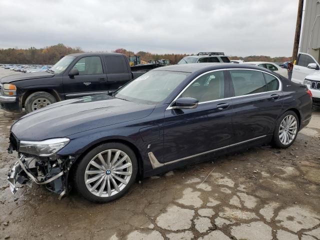 WBA7J2C51JG938335 - 2018 BMW 740 XE BLUE photo 1