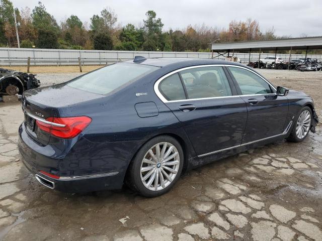 WBA7J2C51JG938335 - 2018 BMW 740 XE BLUE photo 3