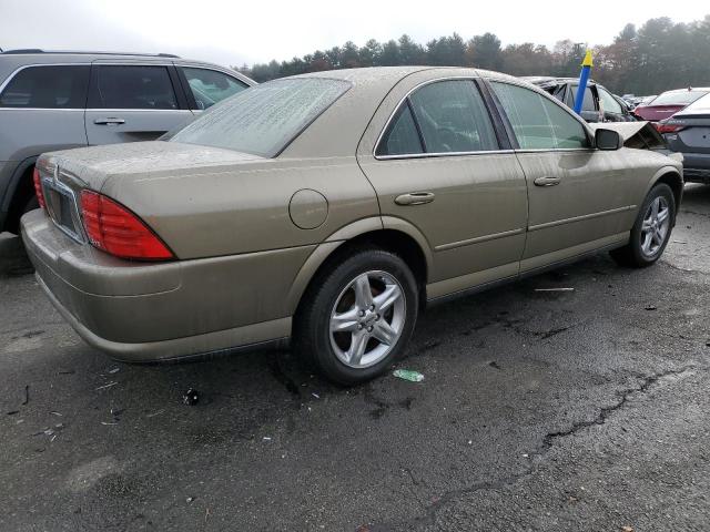 1LNHM87A52Y680028 - 2002 LINCOLN LS BEIGE photo 3