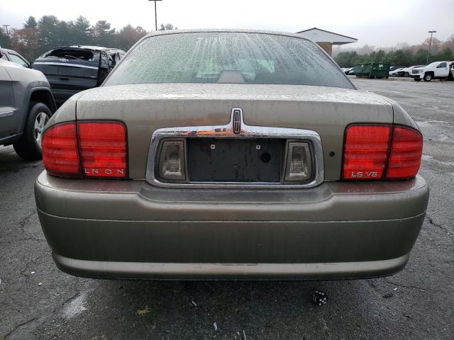 1LNHM87A52Y680028 - 2002 LINCOLN LS BEIGE photo 6