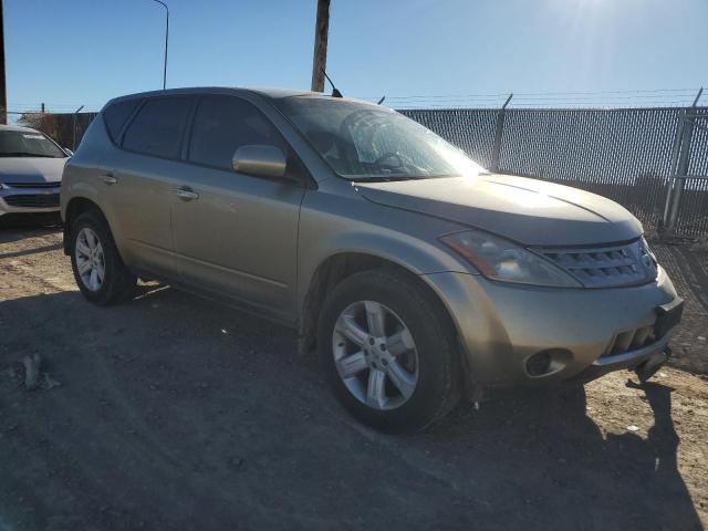 JN8AZ08W76W524646 - 2006 NISSAN MURANO SL GOLD photo 4