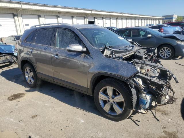 5XYKU3A6XCG244058 - 2012 KIA SORENTO EX GRAY photo 4