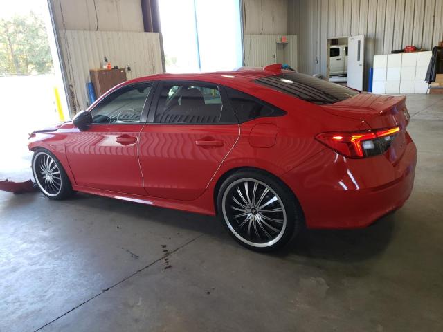 2HGFE2F52NH506217 - 2022 HONDA CIVIC SPORT წითელი ფოტო 2