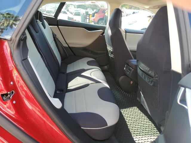 5YJSA1DNXDFP09303 - 2013 TESLA MODEL S Կարմիր լուսանկար 10