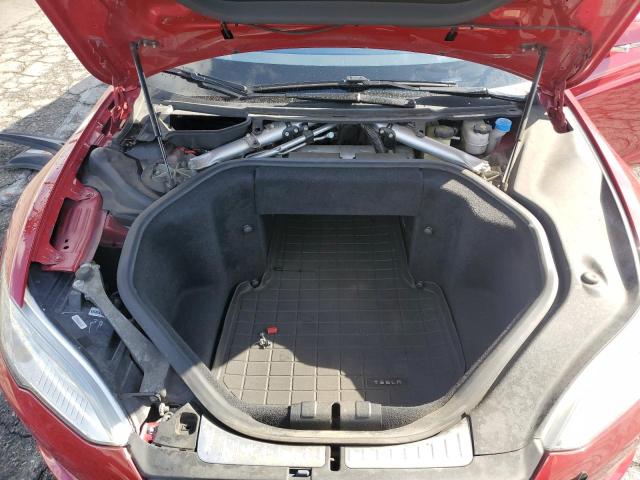 5YJSA1DNXDFP09303 - 2013 TESLA MODEL S Կարմիր լուսանկար 11