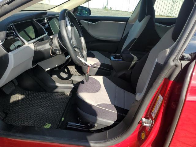 5YJSA1DNXDFP09303 - 2013 TESLA MODEL S Կարմիր լուսանկար 7