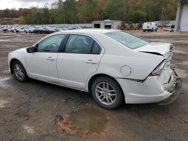 3FAHP0GA8BR337294 - 2011 FORD FUSION S WHITE photo 2