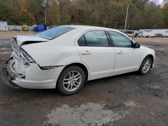 3FAHP0GA8BR337294 - 2011 FORD FUSION S WHITE photo 3