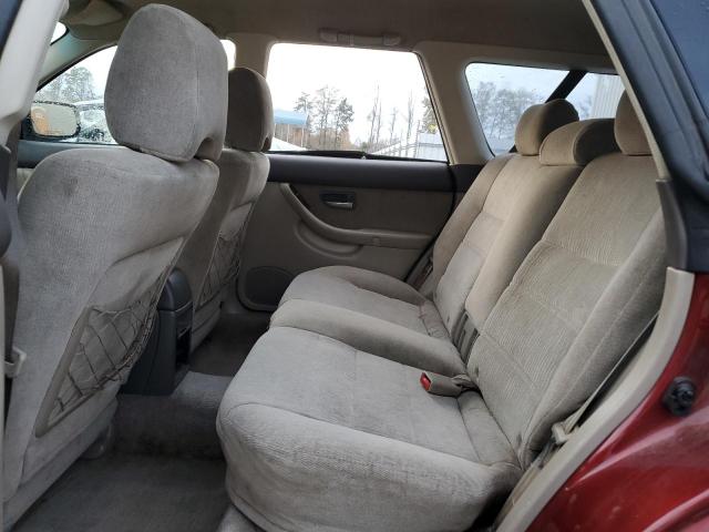 4S3BH675527649101 - 2002 SUBARU LEGACY OUTBACK AWP 勃艮第红 照片 10