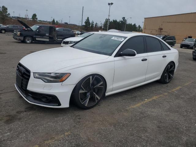 WAUF2AFC7FN014269 - 2015 AUDI S6 WHITE photo 1